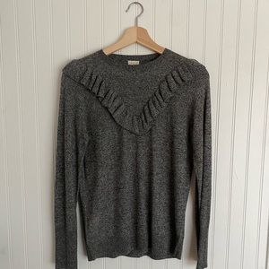 Women’s ruffle sweater